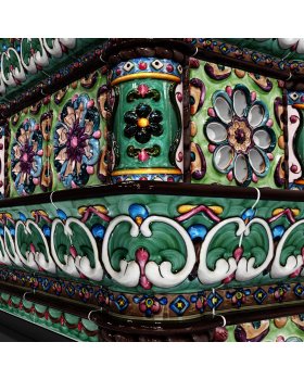 Изразцовая печь Кострома пристенный двухъярусный Апрель-foto7