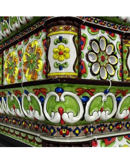 Изразцовая печь Кострома угловой двухъярусный Июнь-foto2