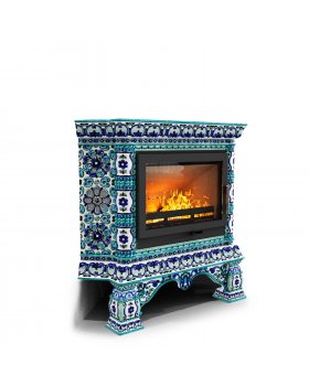 Изразцовая печь Кострома угловой Февраль