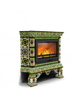 Изразцовая печь Кострома угловой Июль