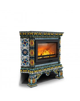 Изразцовая печь Кострома угловой Март