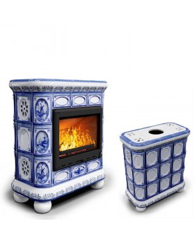 Изразцовый камин Медальон центральный Голландия