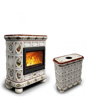 Изразцовый камин Медальон центральный Усадьба