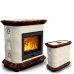 Прованс центральный Шоколад. Камин для дома на дровах