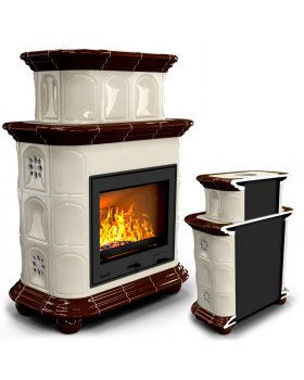 Прованс пристенный двухъярусный Шоколад