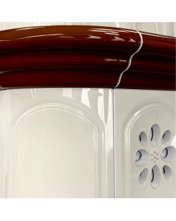 Прованс пристенный двухъярусный Шоколад-foto2