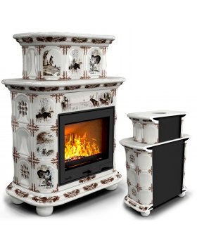 Прованс пристенный двухъярусный Зима в лесу