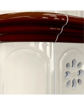 Прованс пристенный Шоколад. Камин для дома-foto2