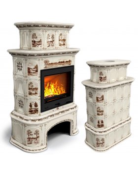 Прованс с дровником центральный двухъярусный Деревня