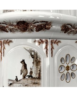 Прованс с дровником центральный Зима в лесу-foto2