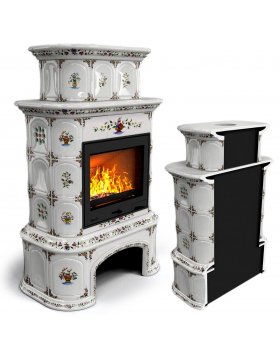 Прованс с дровником пристенный двухъярусный Руан