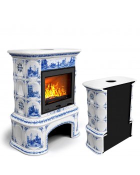 Прованс с дровником пристенный Голландия