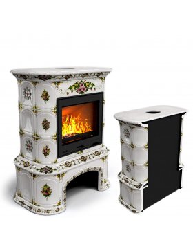 Прованс с дровником пристенный Лето