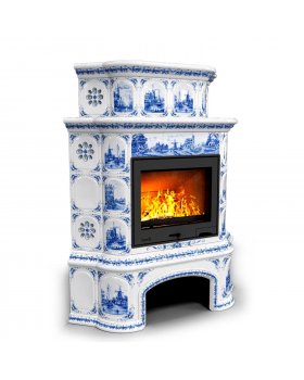 Прованс с дровником угловой двухъярусный Голландия