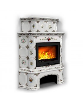 Прованс с дровником угловой двухъярусный Руан