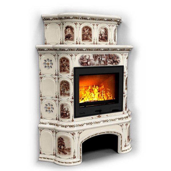 Прованс с дровником угловой двухъярусный Звери Прованс с дровником угловой двухъярусный Звери