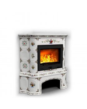 Прованс с дровником угловой Руан. Камин для отопления дома