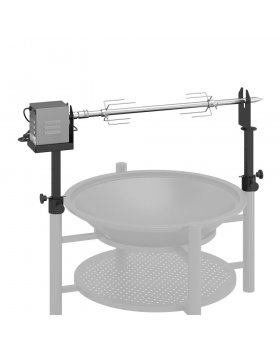Комплект электровертел для Чугунной Костровой чаши Fantastic Ø 700 Люкс