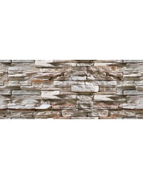 Плита ФАСПАН Дикий камень №1007 Горизонталь (1200х600х8мм)