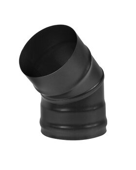 Колено BLACK (AISI 430/0,8мм) 45° 2-х секц. d150