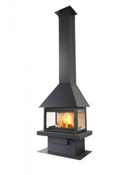 Стальной камин LL CALOR LL-15A