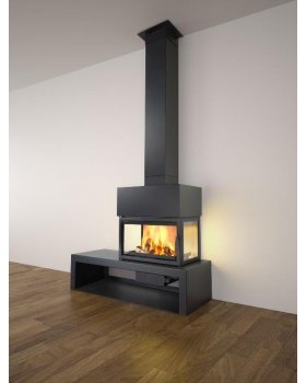 Стальной камин LL CALOR LL-15D
