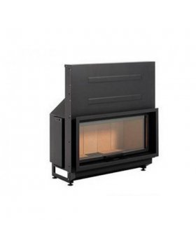 Каминная топка LL CALOR LL-2090, Топка с подъемным механизмом ширина фасада 115 см