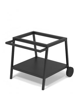 Мангал Везувий "Турист" №2 с чугунной решеткой "СТЕЙК" на подставке-foto5