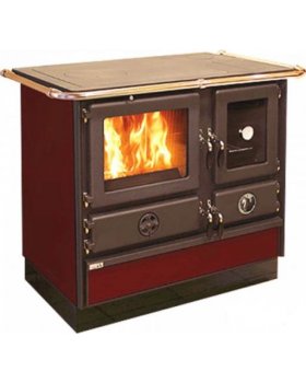 Печь-камин MBS SUPER THERMO MAGNUM 4D D RED (правая)