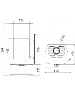 Печь-Камин Байкал-foto4