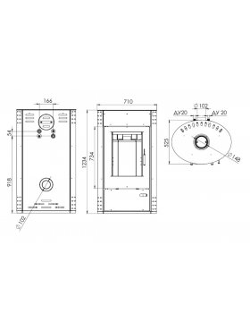 Печь-Камин Дунай Аква-foto5