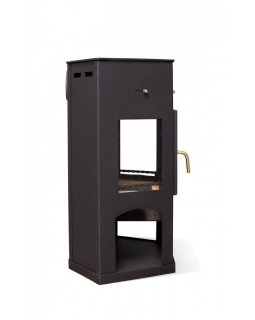 Печь-Камин Енисей с плитой-foto2