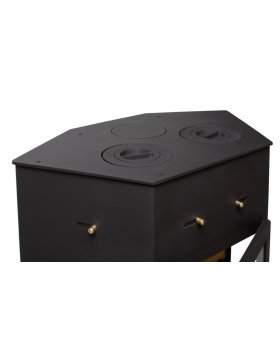 Печь-Камин Енисей с плитой-foto3