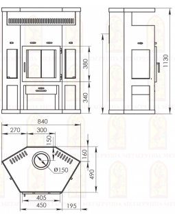 Печь-Камин Енисей-foto4