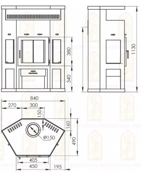 Печь-Камин Енисей-foto4