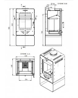 Печь-Камин Лава-foto6