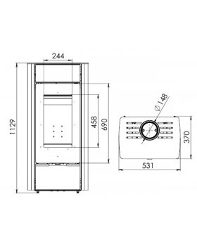 Печь-Камин Нарочь В-foto4