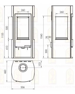 Печь-Камин Неман-foto4