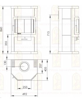 Печь-Камин Ока-foto4