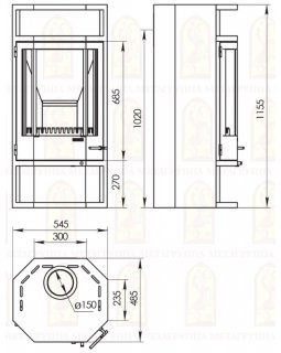 Печь-Камин Рейн-foto4