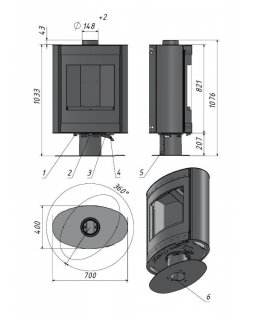 Печь-Камин Свитязь-foto4