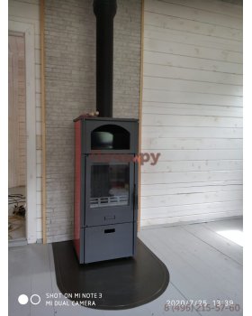 Печь камин Plamen Laguna, красная-foto2