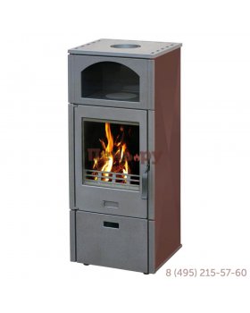 Печь камин Plamen Laguna, коричневая Печь камин Plamen Laguna, коричневая