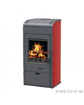 Печь камин Plamen Vesta, красная