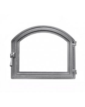 Дверка Везувий каминная 217 (не крашенная, без стекла) (337х405)