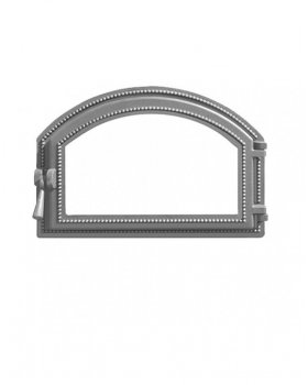 Дверка Везувий каминная 222 (не крашенная, без стекла) (407х273)