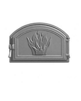 Дверка Везувий каминная 223 (не крашенная) (407х273)