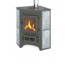 Печь-камин Везувий ПК-01(220) угловой с конфоркой, талькохлорит