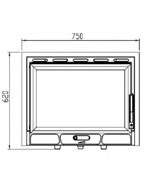 Каминная топка Plamen Barun Insert Termo-foto2