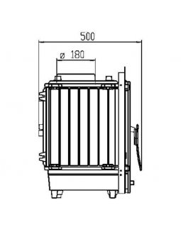 Каминная топка Plamen Barun Insert Termo-foto3
